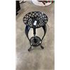 Image 1 : DECORATIVE METAL 32" 2 TIER PLANT STAND