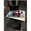 Image 1 : LOT OF TONER, COMPUTER MONITOR, NETWORK HUB, KEYBOARD
