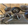 Image 2 : KIRKLAND ANODIZED STEEL COOKWARE 15PCS
