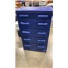 Image 1 : BLUE 5 DRAWER DRESSER