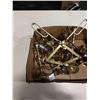 Image 2 : LOT OF BRASS CANDLE HOLDERS