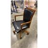 Image 2 : WOOD GAS LIFT OFFICE CHAIR