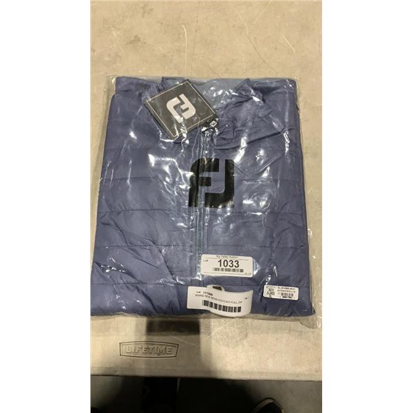 BRAND NEW MENS FOOTJOY FULL ZIP HYBRID JACKET, SIZE X-LARGE - RETAIL $219