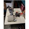 Image 1 : ORIGINAL NINTENDO ENTERTAINMENT SYSTEM CONSOLE, CONTROLLER, LIGHT GUN,CORDS AND GAME WITH NINTENDO G