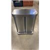 Image 1 : SIMPLE HUMAN STAINLESS WASTE BIN
