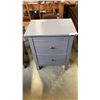 Image 2 : PAIR OF GREY 2 DRAWER PINE NIGHTSTANDS