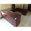Image 1 : Mahogany U Shaped Desk