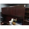 Image 3 : Mahogany U Shaped Desk w/Upper