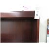 Image 2 : Mahogany 2 Tier Bookshelf w/2 Drawers