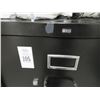 Image 2 : 6-Black Filing Cabinets - 6 X $