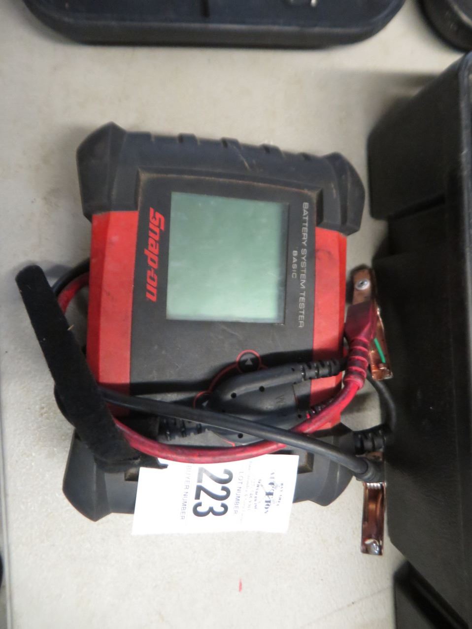 Snap On Battery System Tester