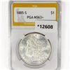 Image 1 : 1885-S Morgan Silver Dollar PGA MS63+