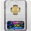Image 2 : 1899 $5 Gold Half Eagle NGC MS62