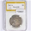 Image 1 : 1827/6 Capped Bust Half Dollar PGA AU58