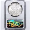 Image 2 : 1889 Morgan Silver Dollar NGC MS63