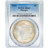 Image 1 : 1921 Morgan Silver Dollar PCGS MS63