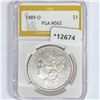 Image 1 : 1889-O Morgan Silver Dollar PGA MS62
