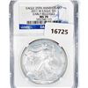 Image 1 : 2011-W American Silver Eagle NGC MS70 25th Anniv