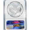 Image 2 : 2011-W American Silver Eagle NGC MS70 25th Anniv