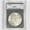 Image 1 : 1879 Morgan Silver Dollar GG MS67