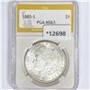 Image 1 : 1885-S Morgan Silver Dollar PGA MS63