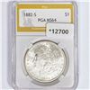 Image 1 : 1882-S Morgan Silver Dollar PGA MS64