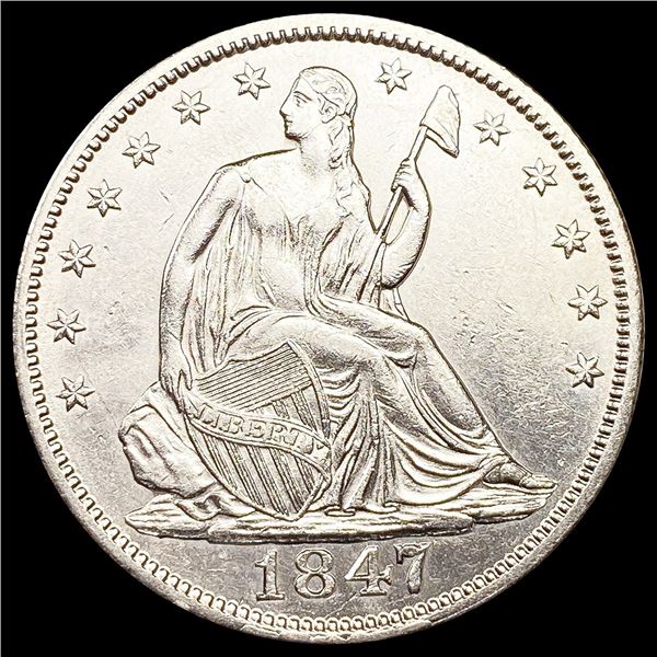 1847 Seated Liberty Half Dollar UNCIRCULATED 1847-seated-liberty-half-dollar-uncirculated