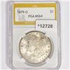 1879-O Morgan Silver Dollar PGA MS64