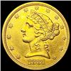 1881-S $5 Gold Half Eagle UNCIRCULATED