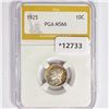 1925 Mercury Silver Dime PGA MS66