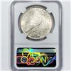 Image 2 : 1923 Silver Peace Dollar NGC MS64