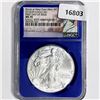Image 1 : 2016-W American Silver Eagle NGC MS70 1st Day Iss
