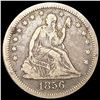 Image 1 : 1856-O Seated Liberty Quarter NICELY CIRCULATED