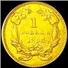 Image 2 : 1856 Rare Gold Dollar UNCIRCULATED