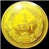 Image 2 : 1861 Confederate Gold 1 Cent GEM PROOF