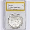 Image 1 : 1880-CC Morgan Silver Dollar PGA MS66 DMPL, 8/7