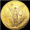 Image 1 : 1947 Mexico Gold 37.5g 50 Pesos UNCIRCULATED