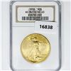Image 1 : 1908 $20 Gold Double Eagle NGC MS63 No Motto