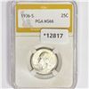 1936-S Washington Silver Quarter PGA MS66