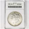 1891-CC Morgan Silver Dollar ANACS EF45