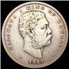 1883 Kingdom of Hawaii Half Dollar LIGHT CIRC