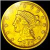 1851 $2.50 Gold Quarter Eagle LIGHTLY CIRCULATED