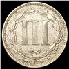 Image 2 : 1866 Nickel Three Cent LIGHTLY CIRCULATED