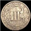 Image 2 : 1853 Silver Three Cent LIGHTLY CIRCULATED