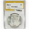 1902-S Morgan Silver Dollar PGA MS63
