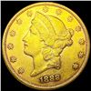 1888-S $20 Gold Double Eagle UNCIRCULATED
