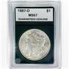 1887-O Morgan Silver Dollar GG MS67