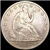 1853 Arws & Rays Seated Liberty Half Dollar NICE CIRC