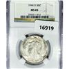 Image 1 : 1946-D Walking Liberty Half Dollar NGC MS65