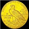 Image 2 : 1909 $2.50 Gold Quarter Eagle CLOSE UNC